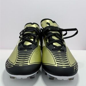 Adidas F50 Pro Messi Cleats in Metallic Gold and Black